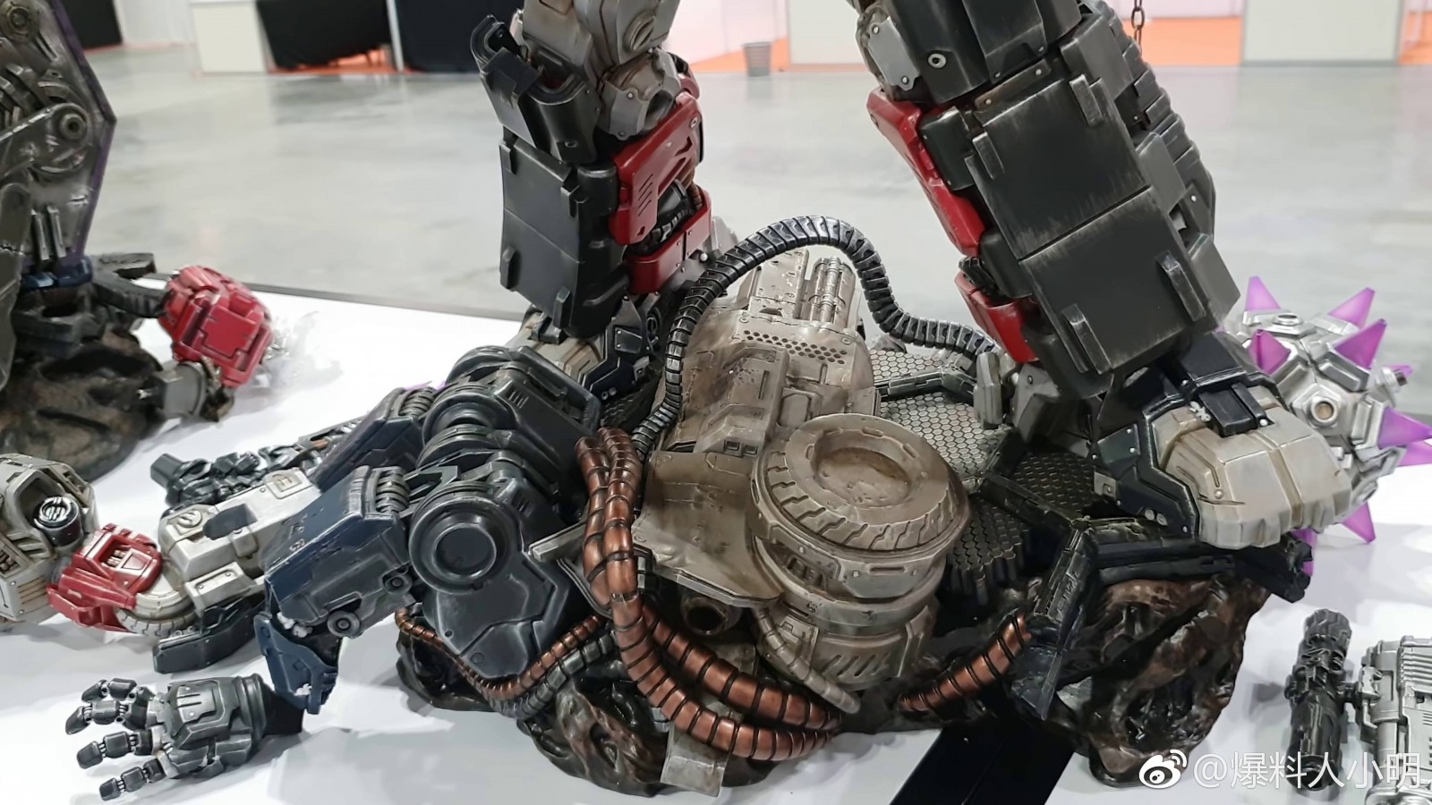 Transformers News: Video and Images of XM Studios Megatron Statue