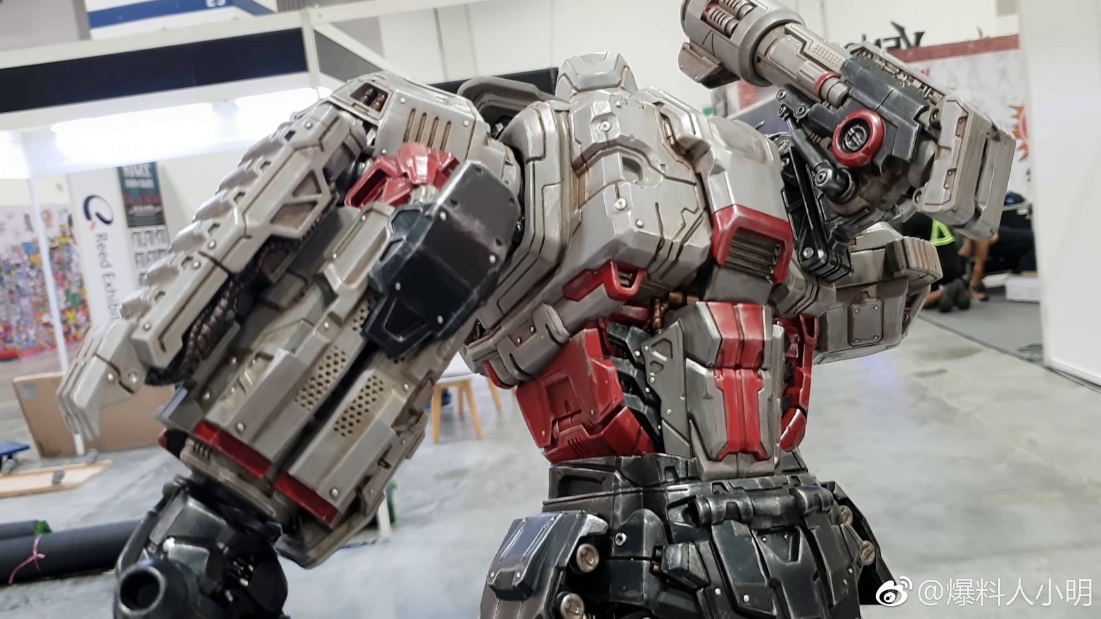 Transformers News: Video and Images of XM Studios Megatron Statue