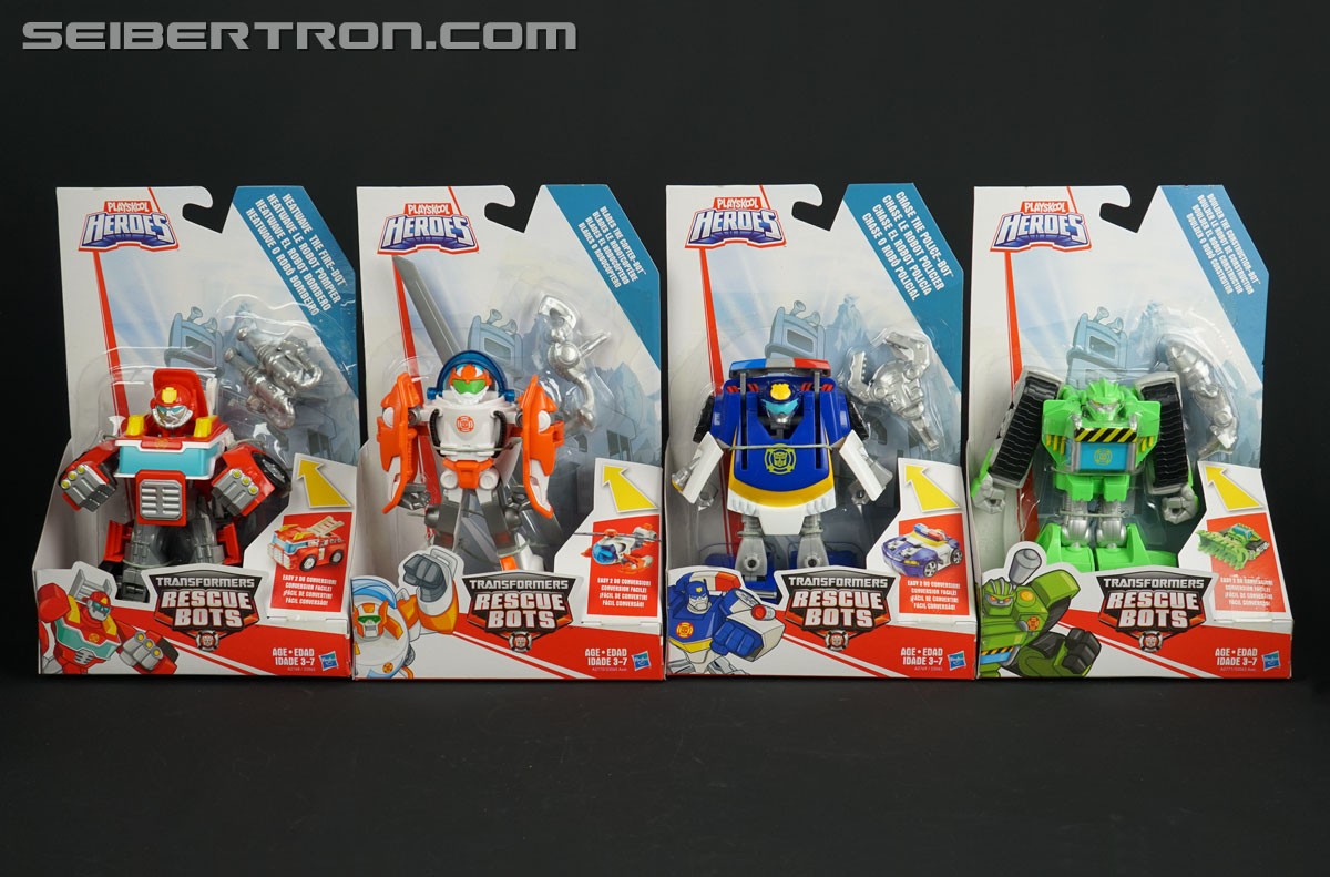 Transformers News: New Transformers Rescue Bots Figures Including More Show Accurate Paint Schemes in Stock