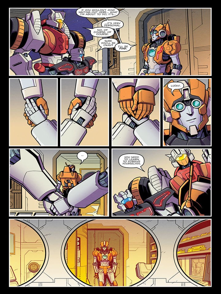Transformers News: itunes Preview for IDW Transformers: Lost Light 24 with Fortress Maximus and Red Alert Returning