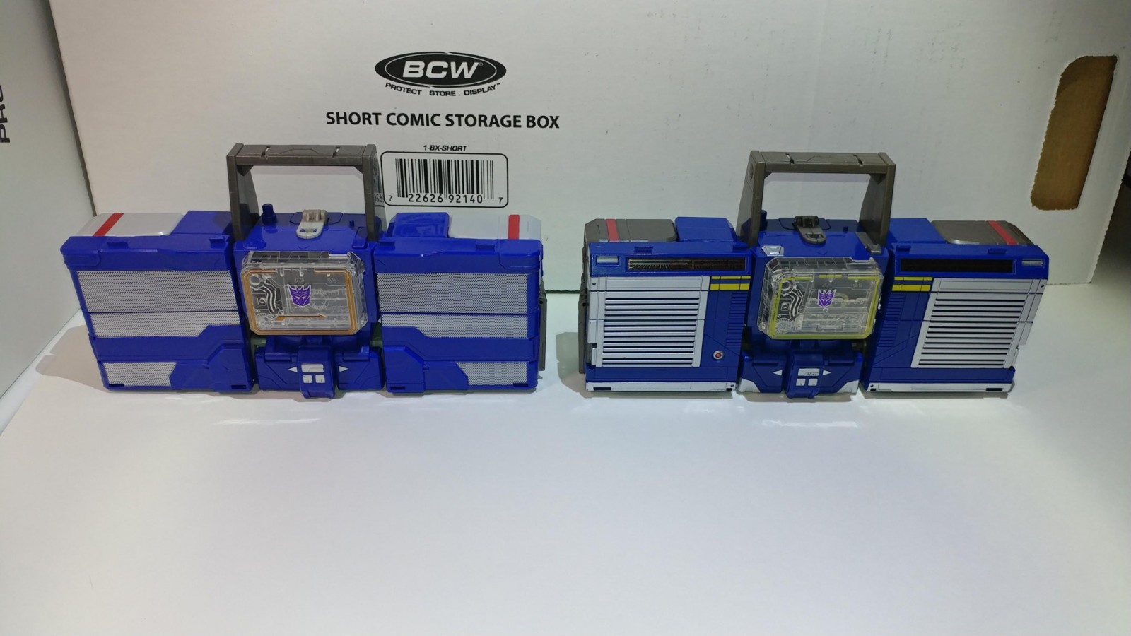 Transformers News: Comparison Images between Transformers Leader Soundwave from Bumblebee Movie and Titans Return