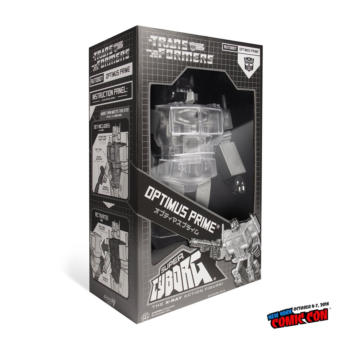Transformers News: Super7 Transformers #NYCC18 Exclusives: Keshi Surprise and Super Cyborg