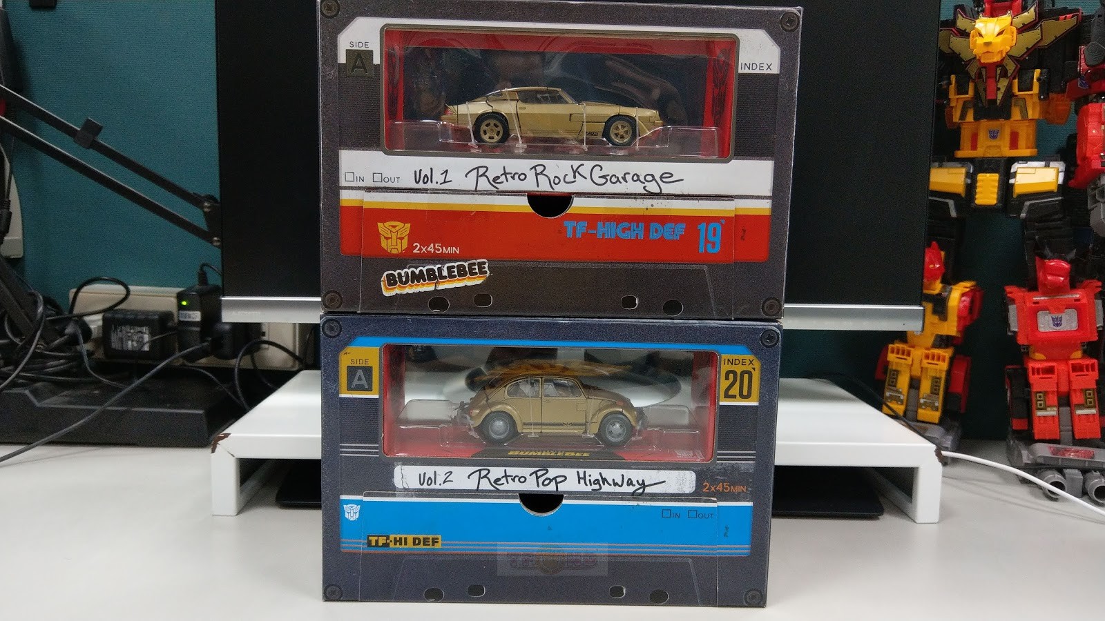 Transformers News: In Hand Images of Transformers Studio Series 20 Bumblebee Vol. 2 Retro Pop Highway