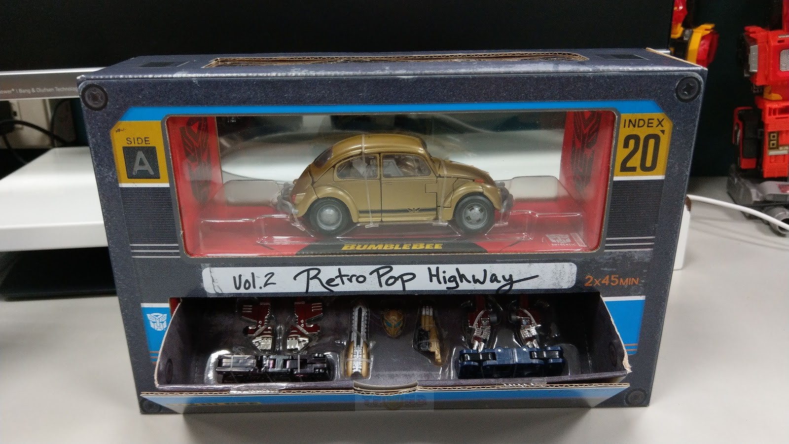 Transformers News: In Hand Images of Transformers Studio Series 20 Bumblebee Vol. 2 Retro Pop Highway