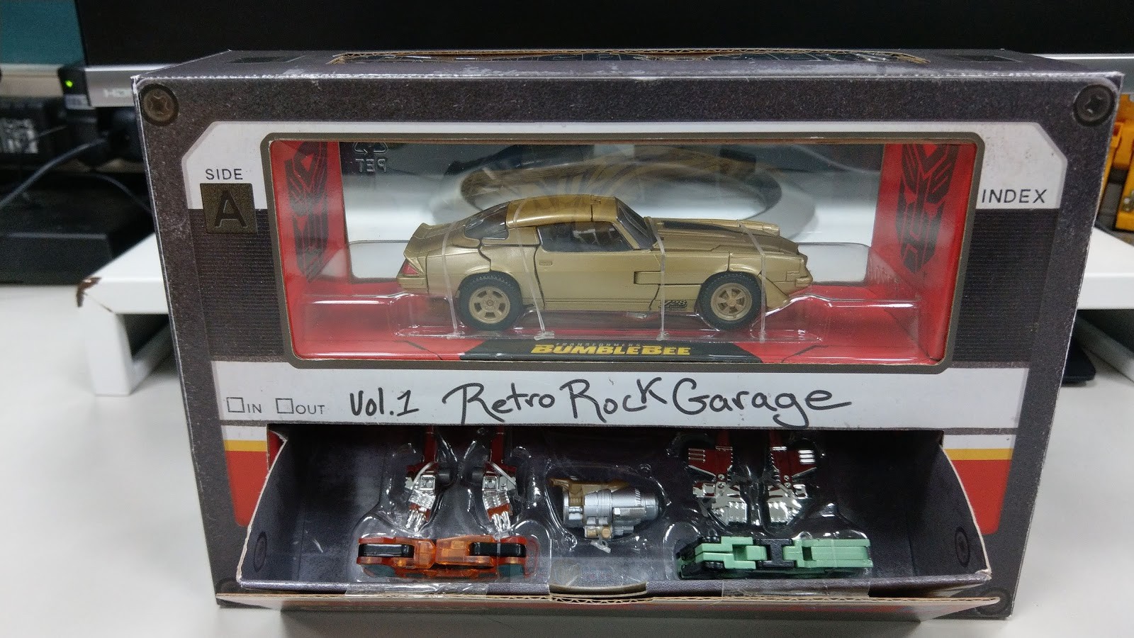 Transformers News: In Hand Images of Transformers Studio Series 20 Bumblebee Vol. 2 Retro Pop Highway