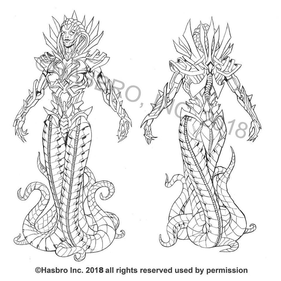 Transformers News: Concept Art for Skulk and Quintessa from Transformers: The Last Knight by Ken Christiansen