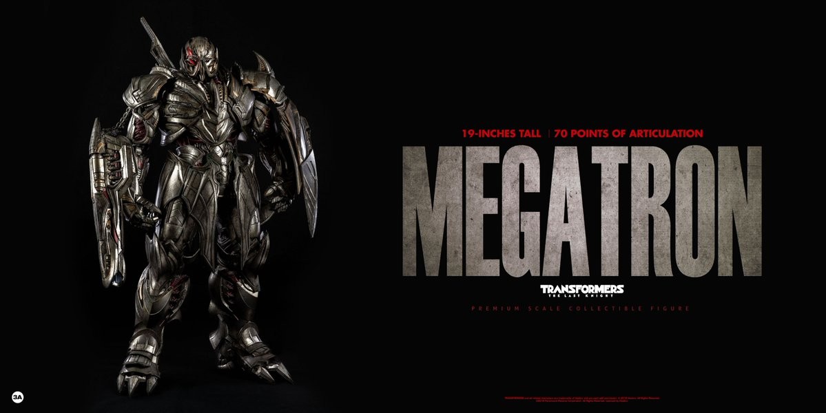 Transformers News: New Hasbro 3A Transformers The Last Knight Megatron Announced