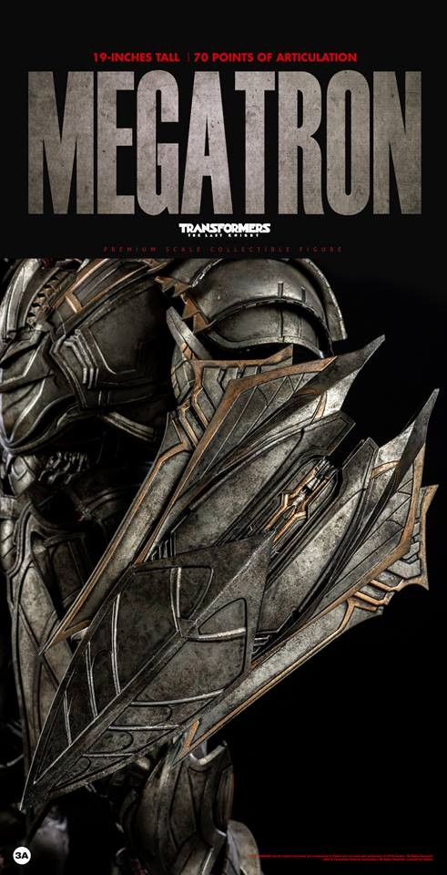Transformers News: Images of 3A Transformers: The Last Knight Megatron Action Figure