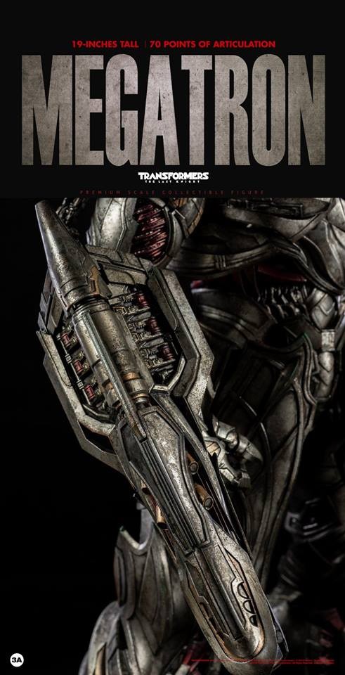 Transformers News: Images of 3A Transformers: The Last Knight Megatron Action Figure