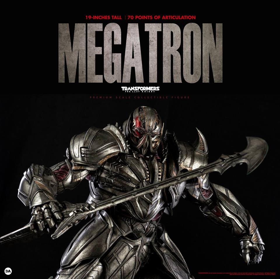 Transformers News: Images of 3A Transformers: The Last Knight Megatron Action Figure