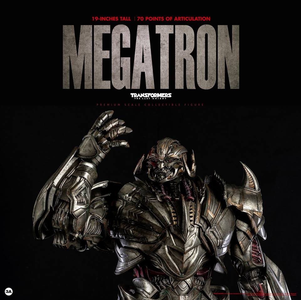 Transformers News: Images of 3A Transformers: The Last Knight Megatron Action Figure