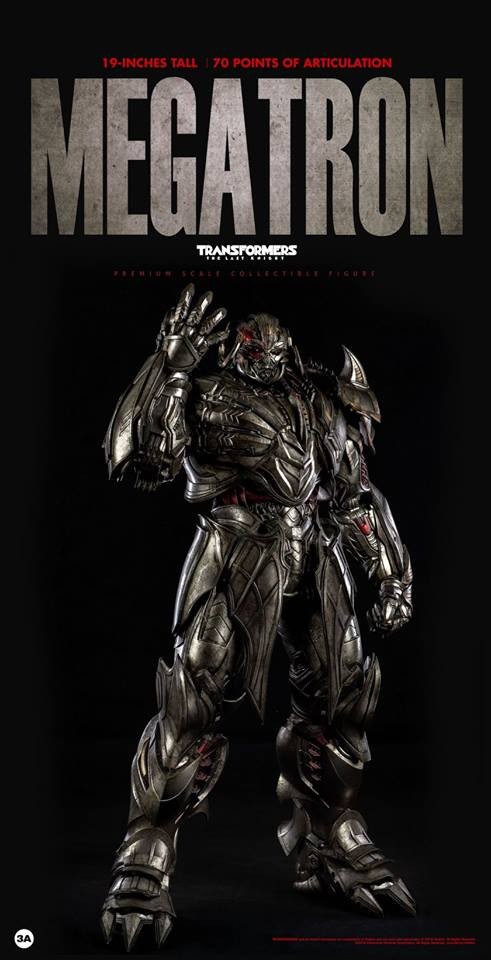 Transformers News: Images of 3A Transformers: The Last Knight Megatron Action Figure
