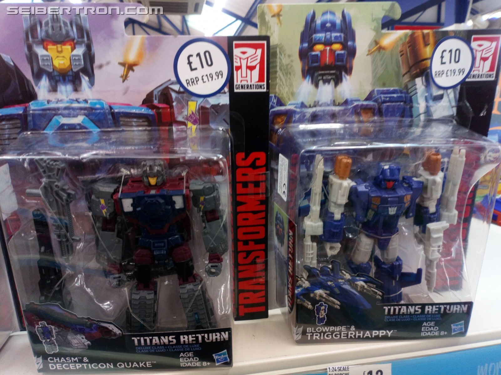 Transformers News: Transformers Titans Return Krok, Quake, Triggerhappy, and Twinferno Sighted at Large Discount in UK