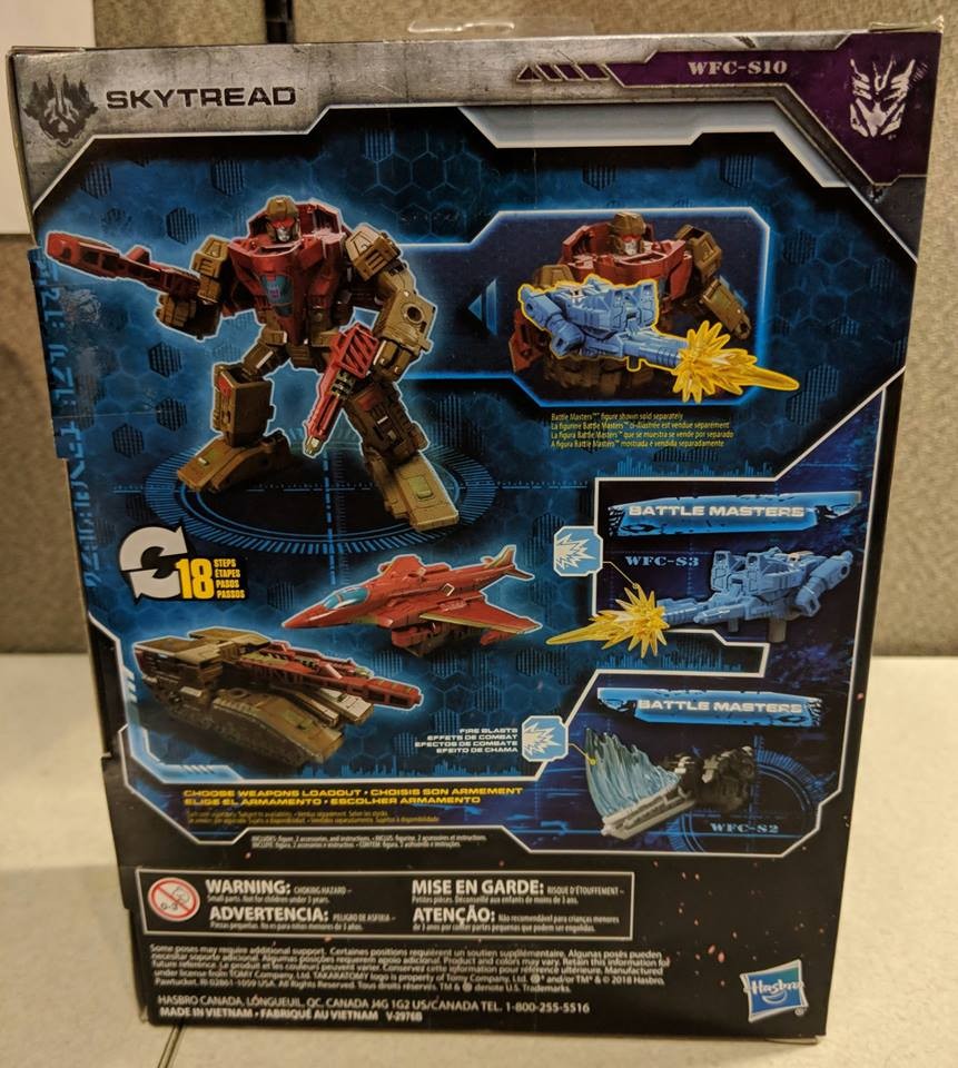 Transformers News: In-Hand Images of Transformers War for Cybertron: Siege Skytread