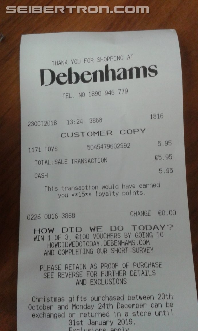 Transformers News: Transformers Bumblebee Speed Series Sighted in Ireland, 30% Off #JoinTheBuzz Transformers News: Transformers Bumblebee Speed Series Sighted in Ireland, 30% Off #JoinTheBuzz