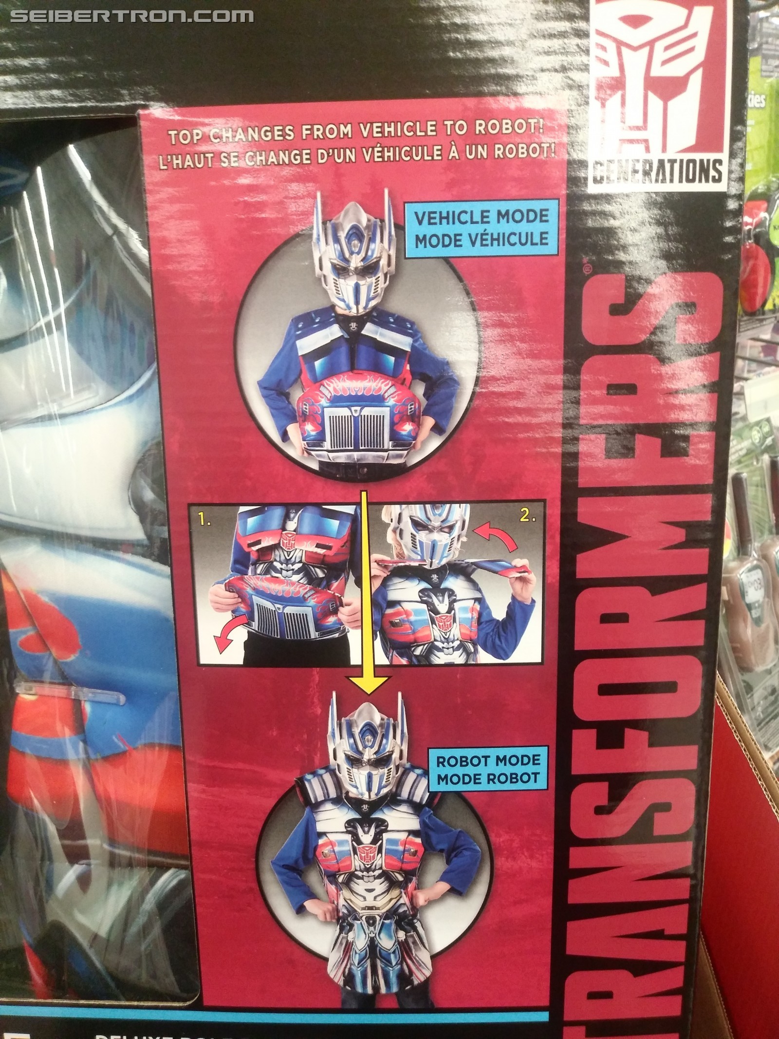 Transformers News: New Role Play Items for Bumblebee and Optimus Featring Converting Costumes