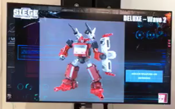 Transformers News: Recording of Italy Lucca Comics and Games Convention panel! (Siege Prowl, Sixgun and more!)