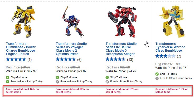 Transformers News: Canada Transformers Sightings With Vol 1 and 2 of Dino Casettes Pack, MPM 7, and More Savings Transformers News: Canada Transformers Sightings With Vol 1 and 2 of Dino Casettes Pack, MPM 7, and More Savings