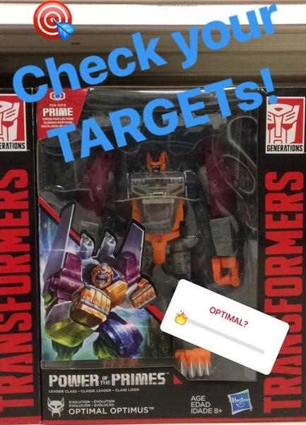 Transformers News: Transformers Power of the Primes Optimal Optimus found at Target in the US