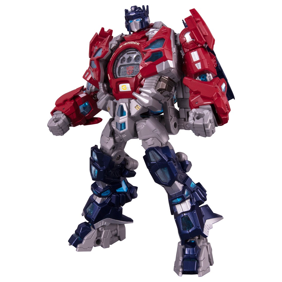 Transformers News: New Stock Photos and Price for G-Shock x Transformers Optimus Prime Resonant Mode