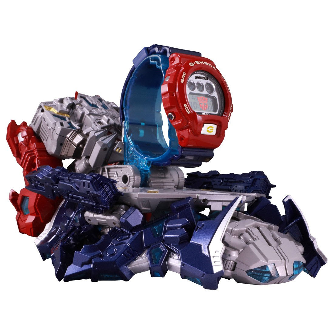Transformers News: New Stock Photos and Price for G-Shock x Transformers Optimus Prime Resonant Mode