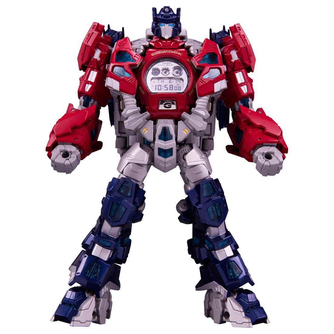 Transformers News: New Stock Photos and Price for G-Shock x Transformers Optimus Prime Resonant Mode