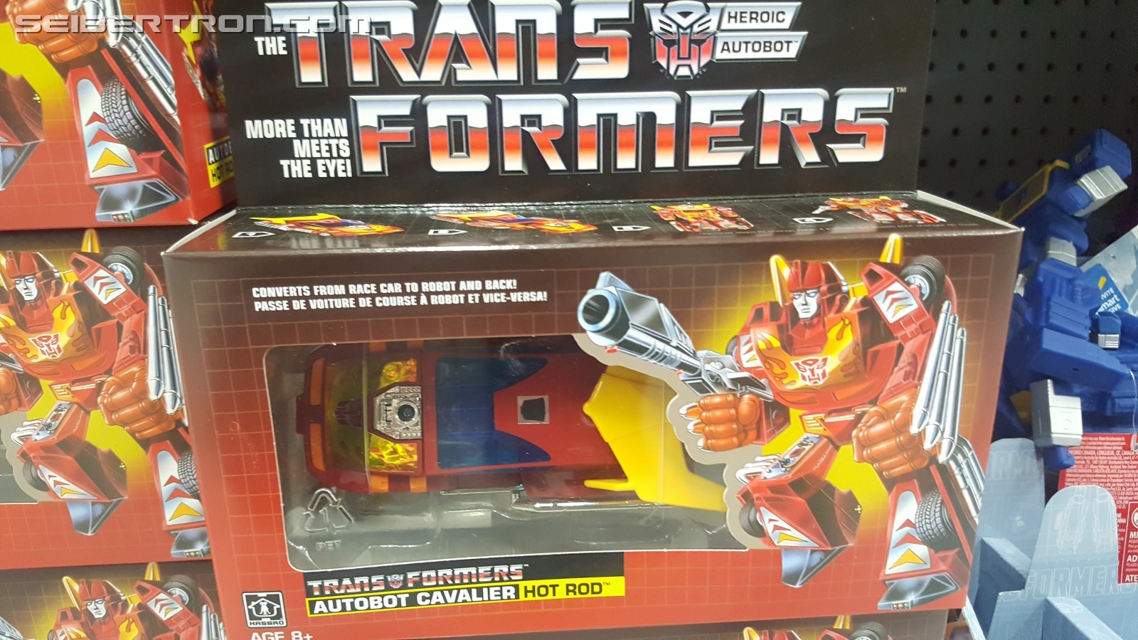 Transformers News: US Walmart Being Restoked with G1 Hot Rod Reissue Facing Correctly Transformers News: US Walmart Being Restoked with G1 Hot Rod Reissue Facing Correctly