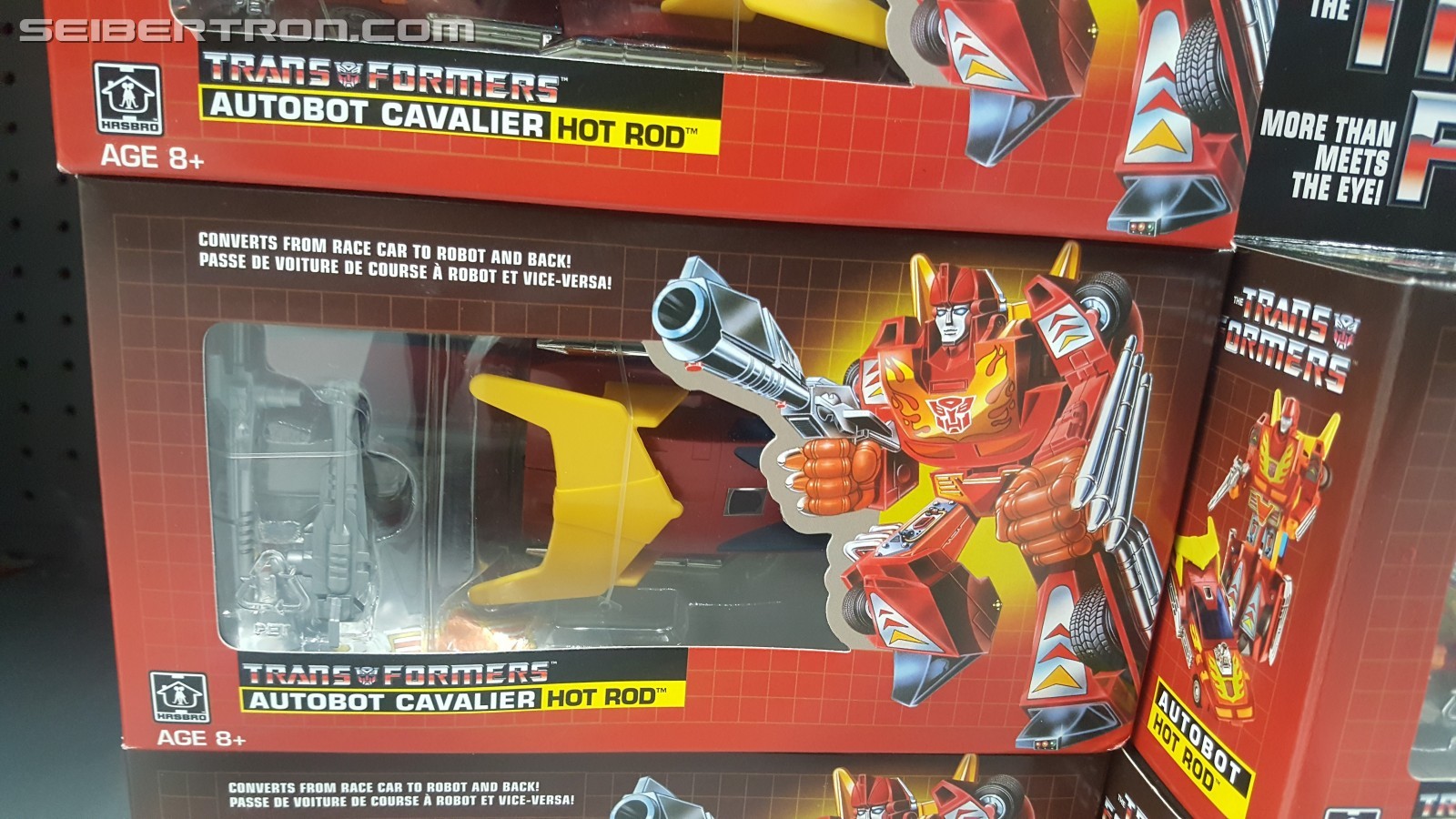 Transformers News: US Walmart Being Restoked with G1 Hot Rod Reissue Facing Correctly Transformers News: US Walmart Being Restoked with G1 Hot Rod Reissue Facing Correctly