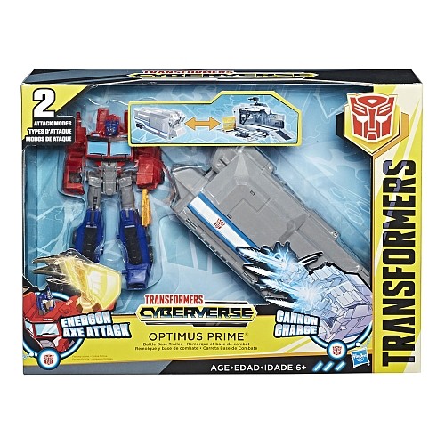 Transformers News: Cyberverse Optimus Prime Battle Base Trailer Revealed to be Toysrus Exclusive + Official Pics