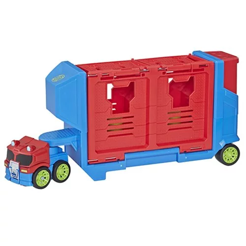 Transformers News: Rescue Bots News with Hot Shot Toys Found at US Retail and Optimus Prime Launcher Trailer Revealed