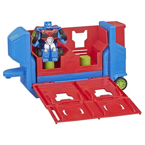 Transformers News: Rescue Bots News with Hot Shot Toys Found at US Retail and Optimus Prime Launcher Trailer Revealed
