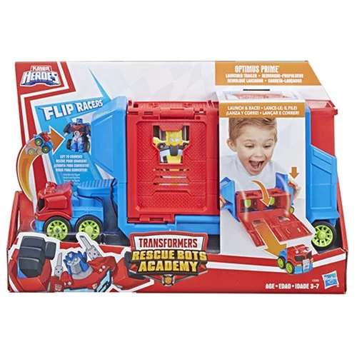 Transformers News: Rescue Bots News with Hot Shot Toys Found at US Retail and Optimus Prime Launcher Trailer Revealed
