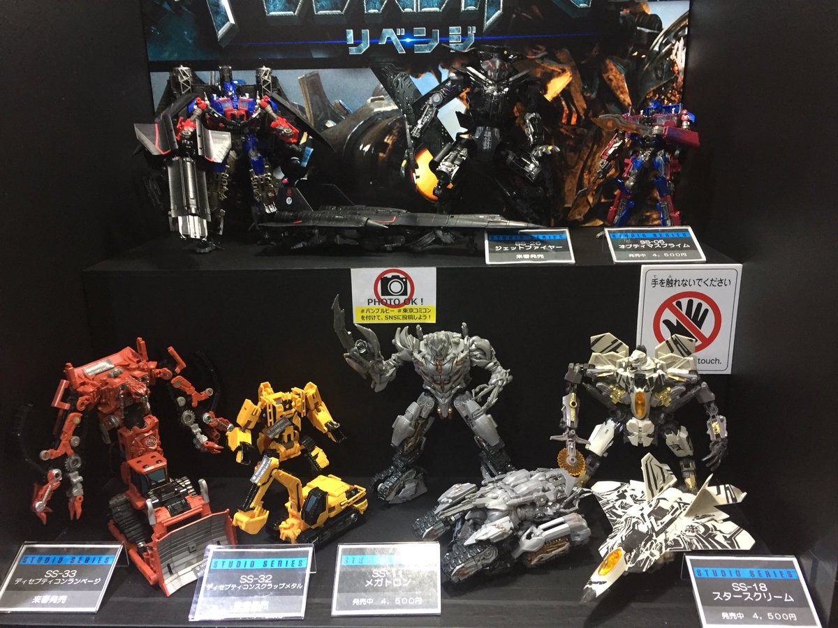 Transformers News: Transformers Studio Series Display at 2018 Tokyo Comic-Con including DOTM Megatron and ROTF Jetfire Transformers News: Transformers Studio Series Display at 2018 Tokyo Comic-Con including DOTM Megatron and ROTF Jetfire