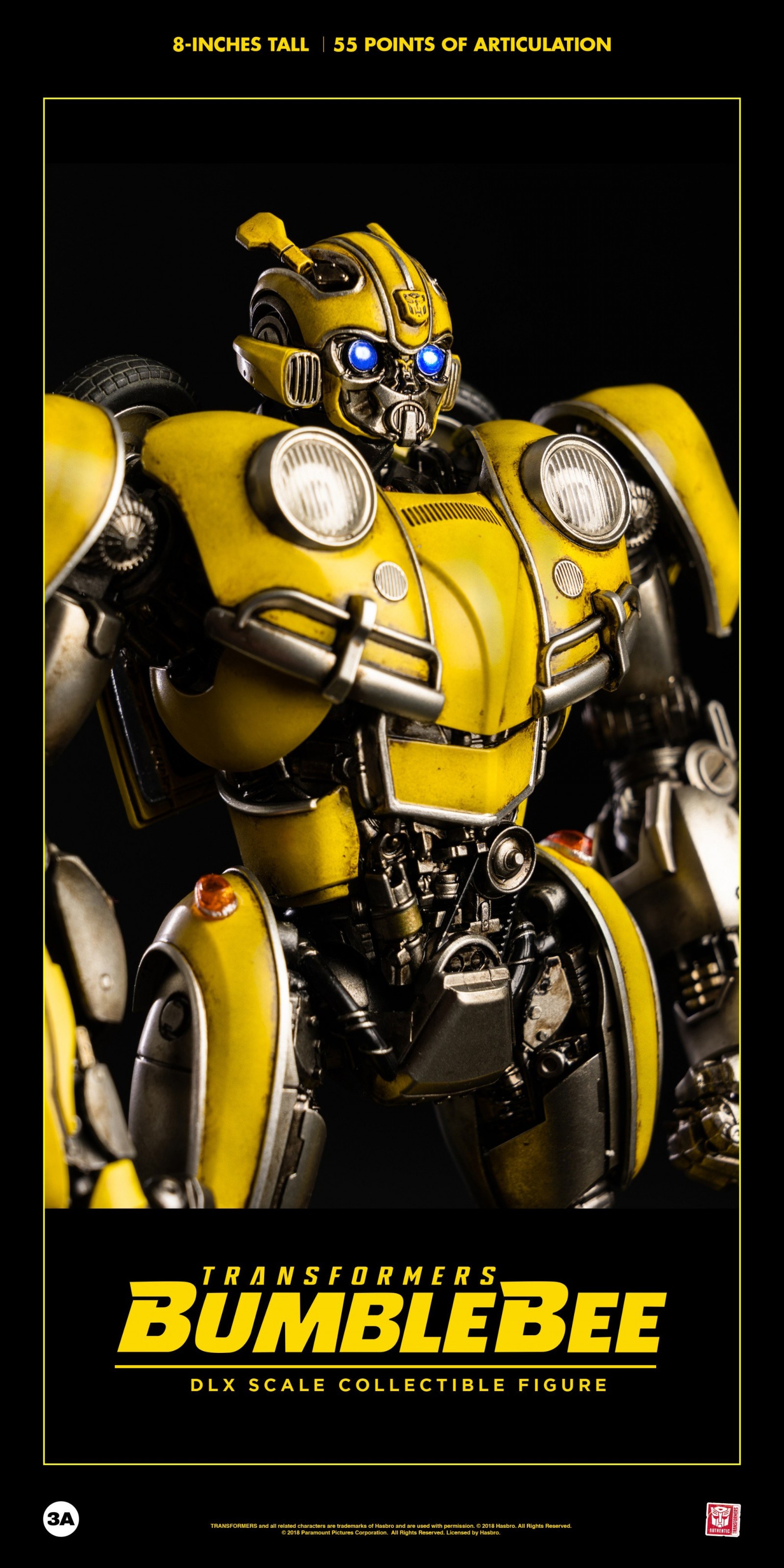 Transformers News: 3A Transformers DLX Collectible Figure Series Bumblebee revealed and TFsource preorder.