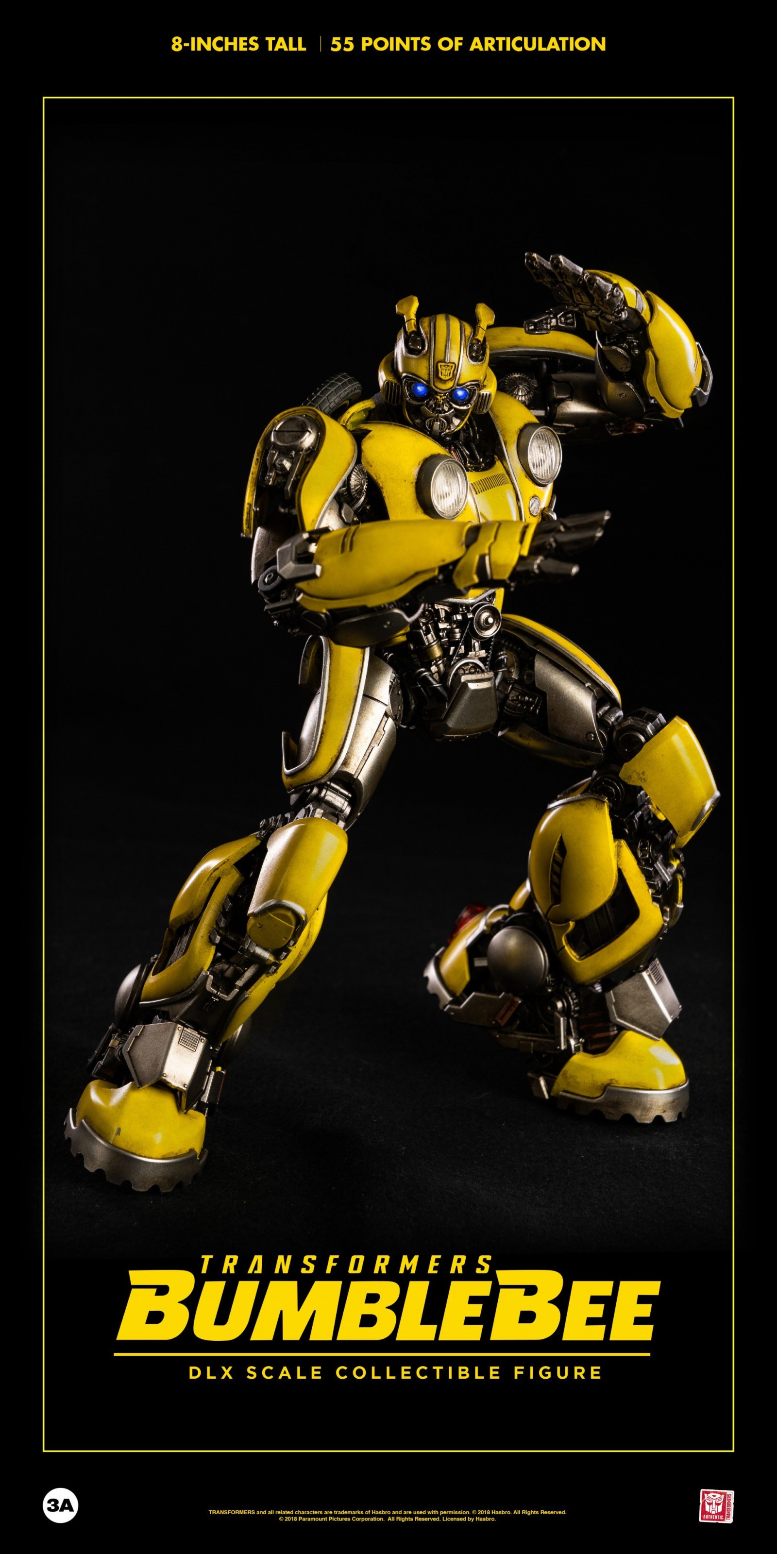 Transformers News: 3A Transformers DLX Collectible Figure Series Bumblebee revealed and TFsource preorder.