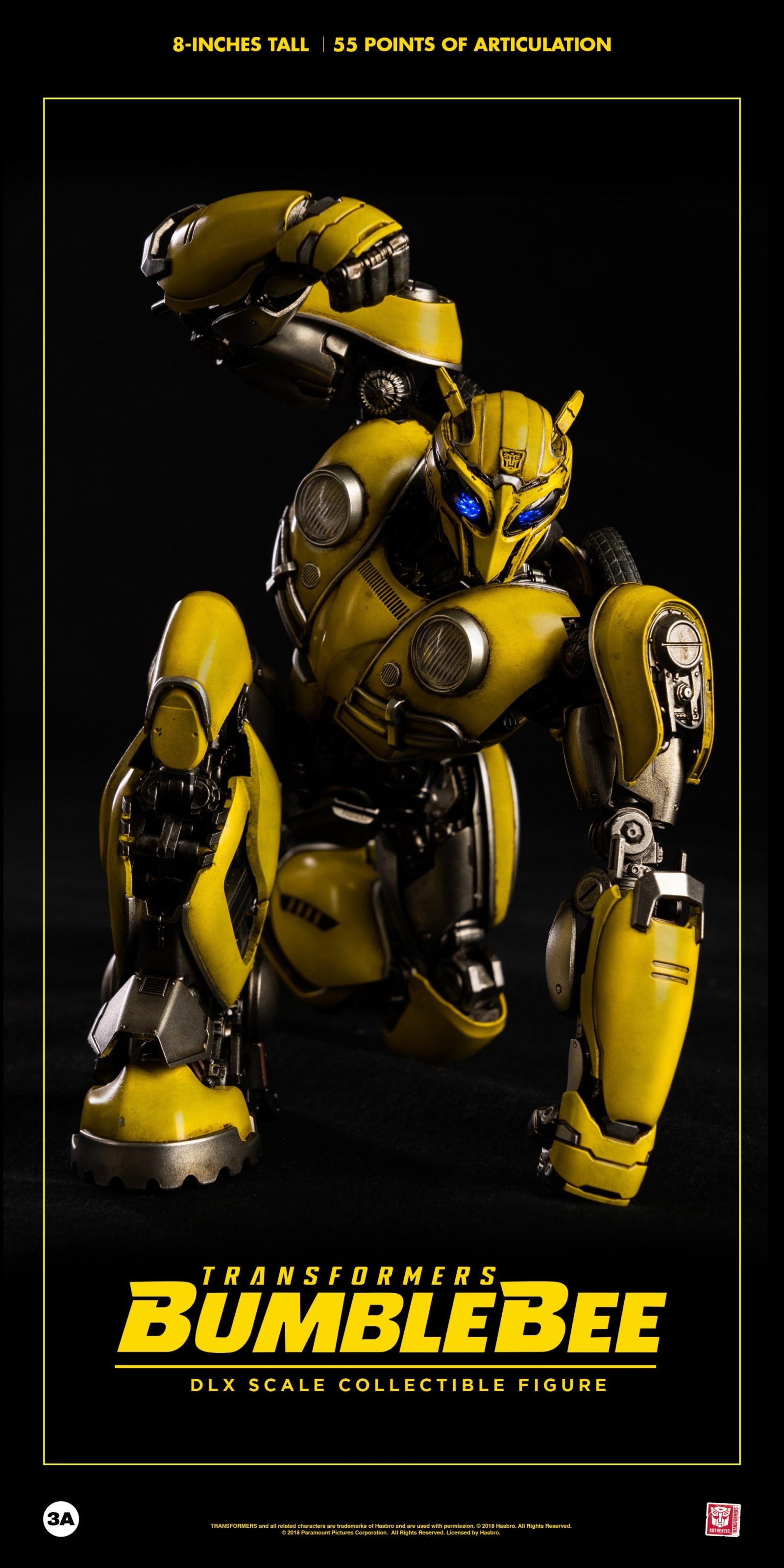 Transformers News: 3A Transformers DLX Collectible Figure Series Bumblebee revealed and TFsource preorder.
