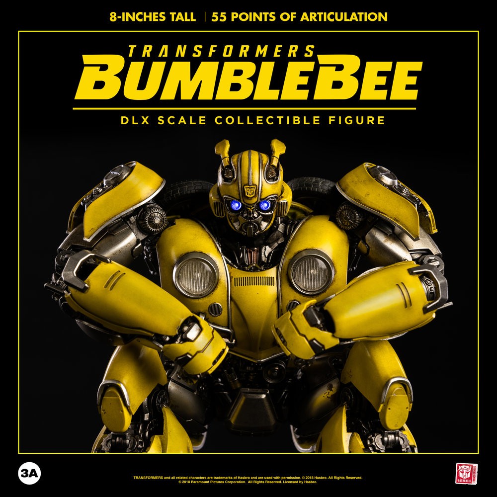 Transformers News: 3A Transformers DLX Collectible Figure Series Bumblebee revealed and TFsource preorder.