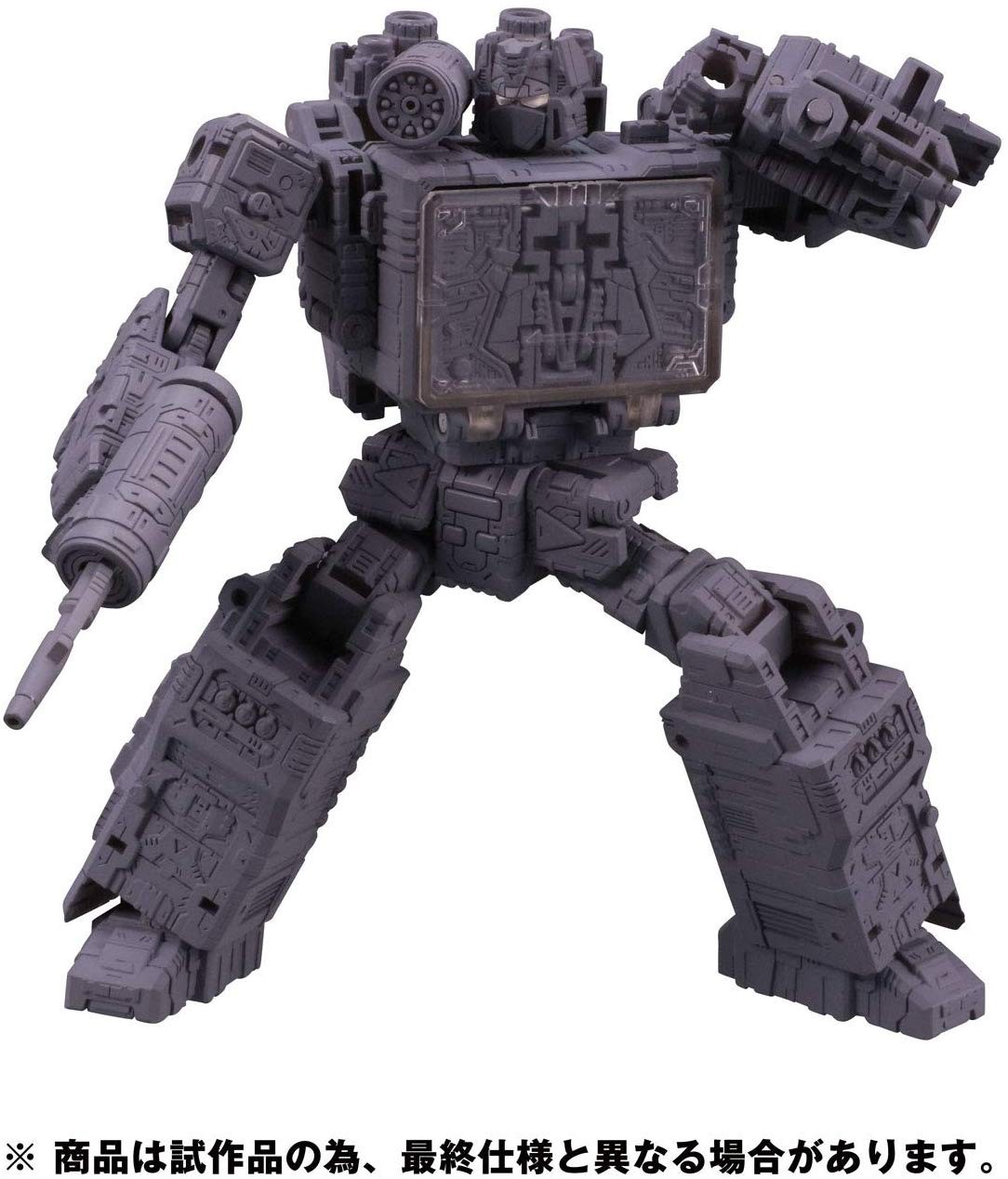 Transformers News: New Grey Prototype Pictures for Transformers Siege Soundwave, Prowl and more
