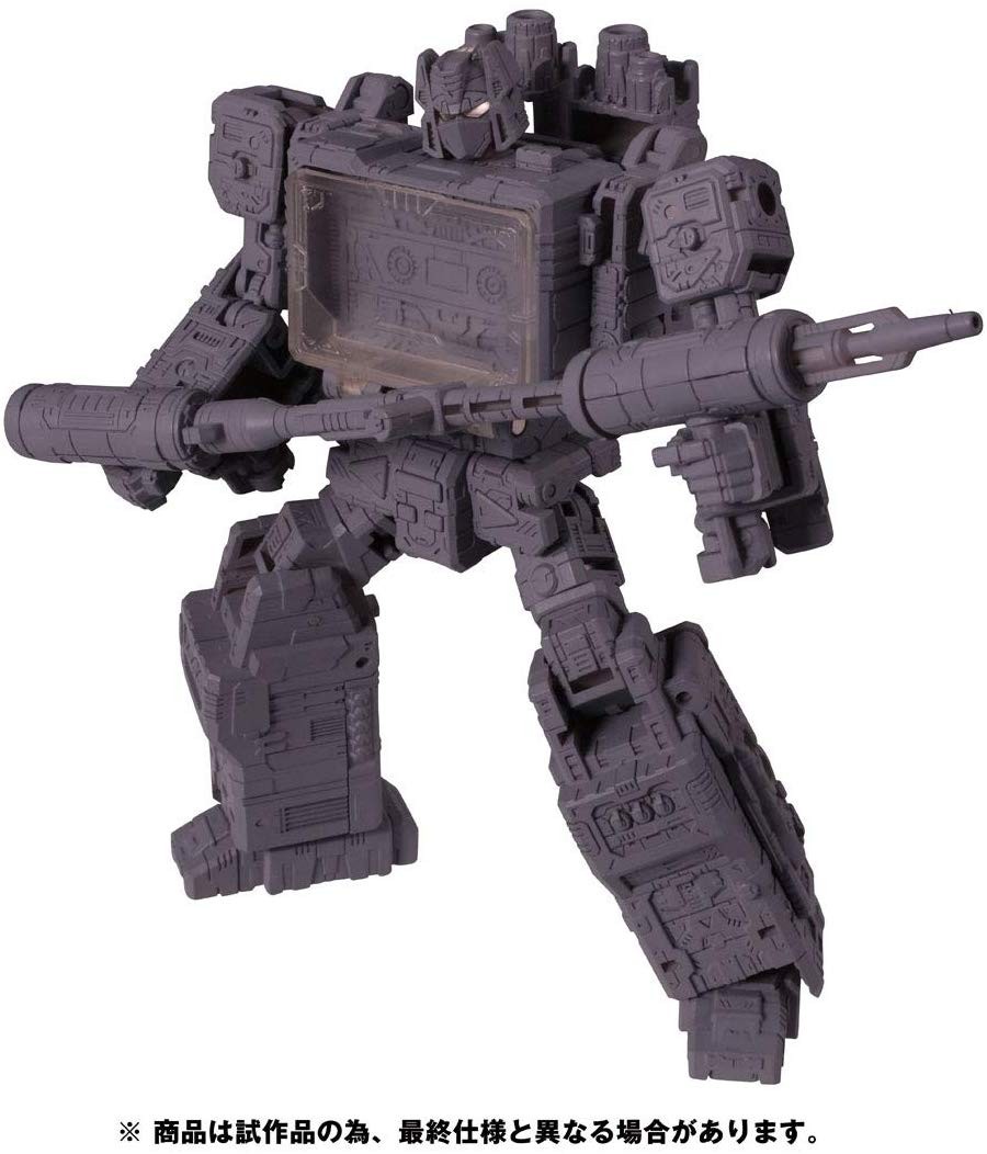 Transformers News: New Grey Prototype Pictures for Transformers Siege Soundwave, Prowl and more