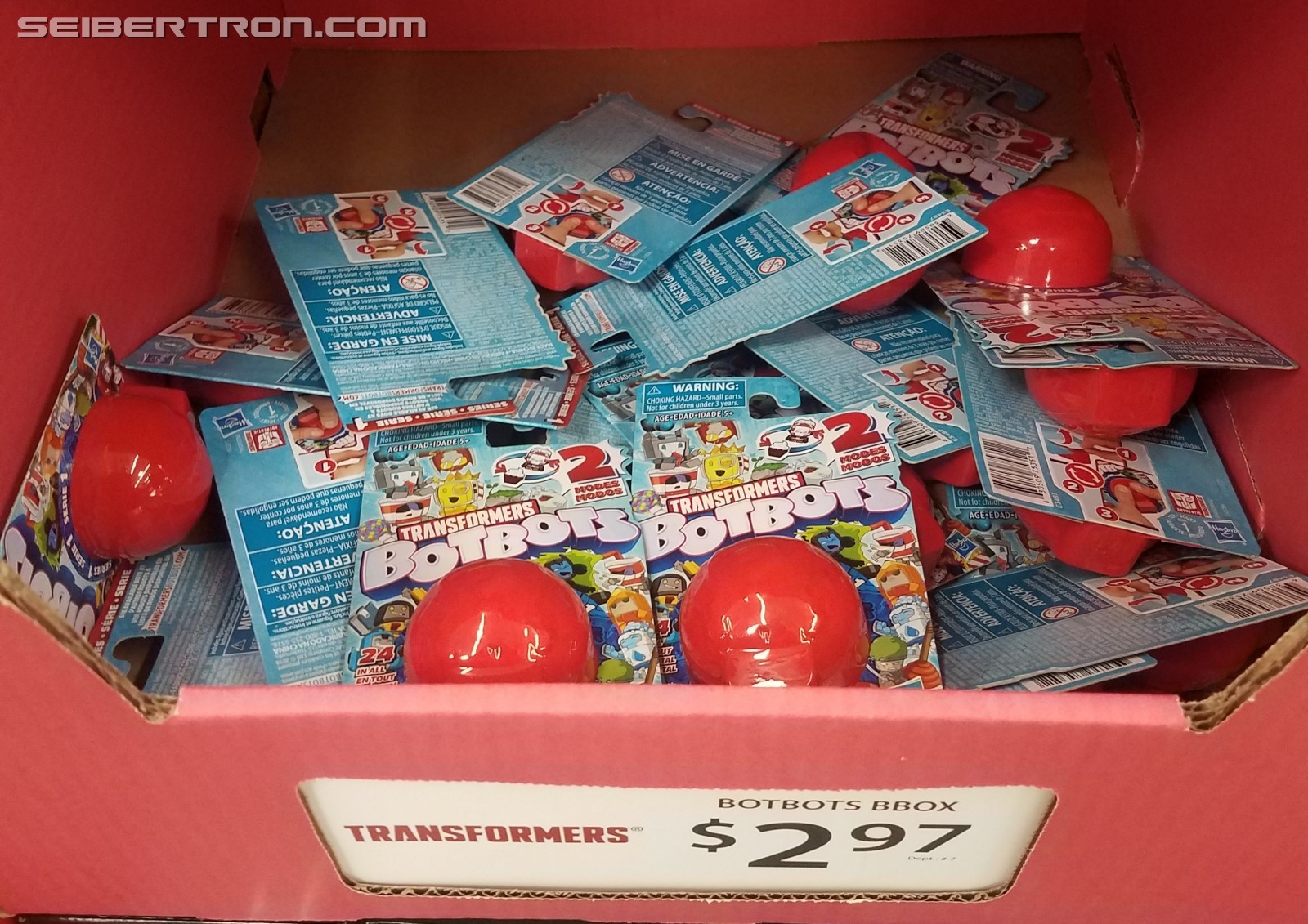 Transformers News: Transformers BotBots Blind Bags Found at US Walmart + List of ID Codes