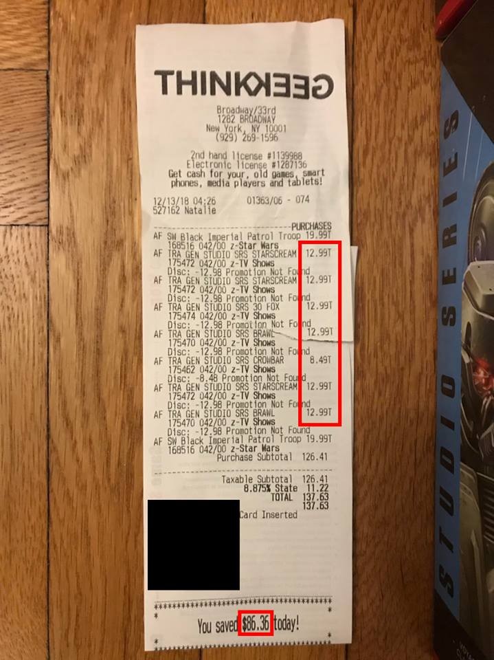 Transformers News: Think Geek is Offering Deep Discounts on Studio Series Decepticons! Transformers News: Think Geek is Offering Deep Discounts on Studio Series Decepticons!
