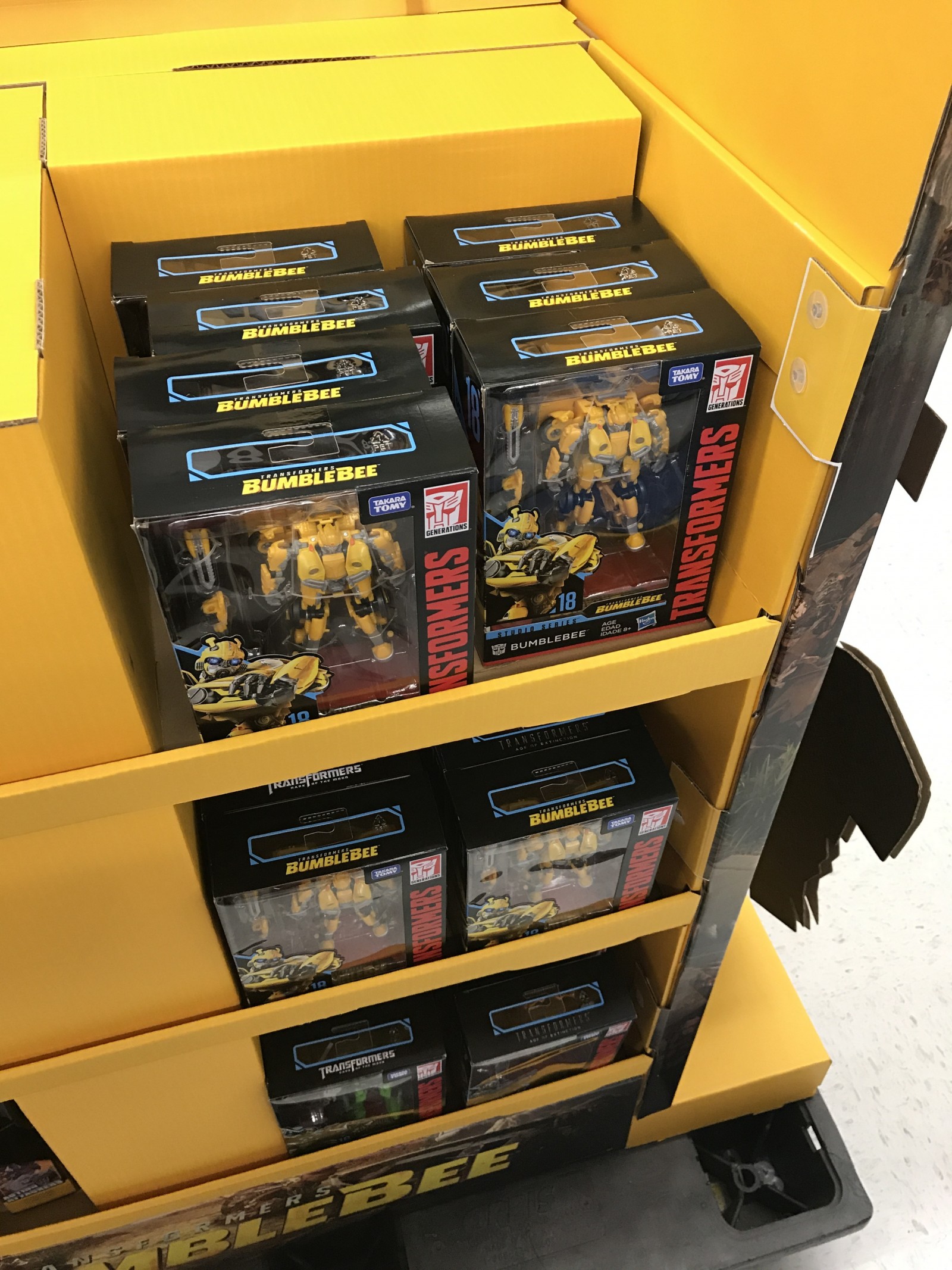 Transformers News: Transformers Cyberverse Optimus with Battle Trailer found at Walmart in the US with new Rescue Bots