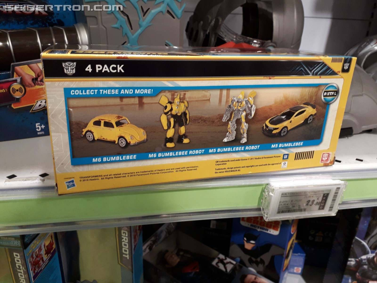Transformers News: New Simba Dickie 4 pack found in Italy Transformers News: New Simba Dickie 4 pack found in Italy