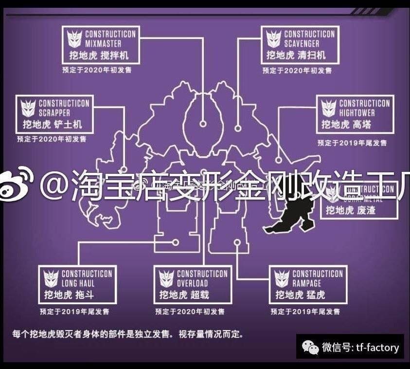 Transformers News: All Components of Studio Series Devastator Combiner Revealed with Release Schedule Transformers News: All Components of Studio Series Devastator Combiner Revealed with Release Schedule