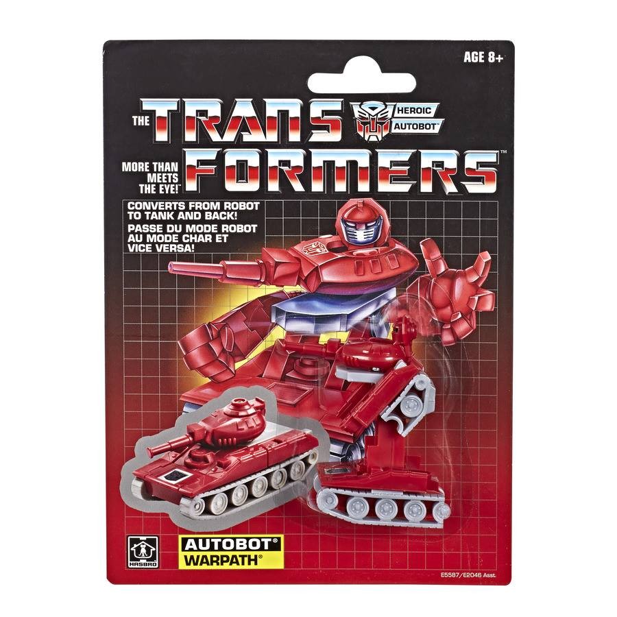 Transformers News: First Look at Warpath and Gears G1 Reissues Transformers News: First Look at Warpath and Gears G1 Reissues
