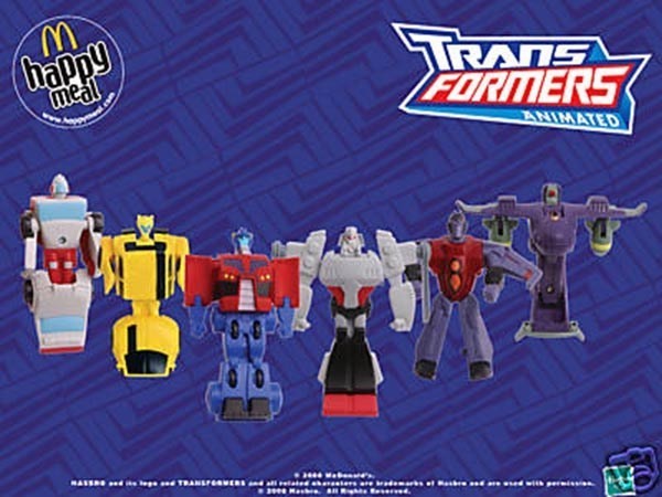 Transformers News: Top 5 McDonalds Transformers Toy Promotions Transformers News: Top 5 McDonalds Transformers Toy Promotions