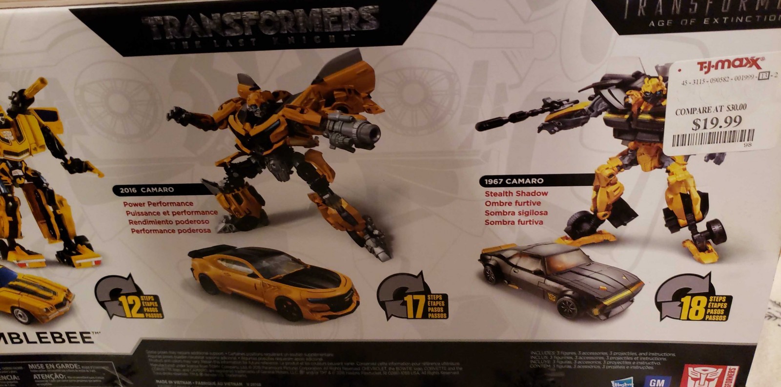 Transformers News: Transformers Tribute Bumblebee Evolution 3-Pack Found at Brick-and-mortar retail! Transformers News: Transformers Tribute Bumblebee Evolution 3-Pack Found at Brick-and-mortar retail!