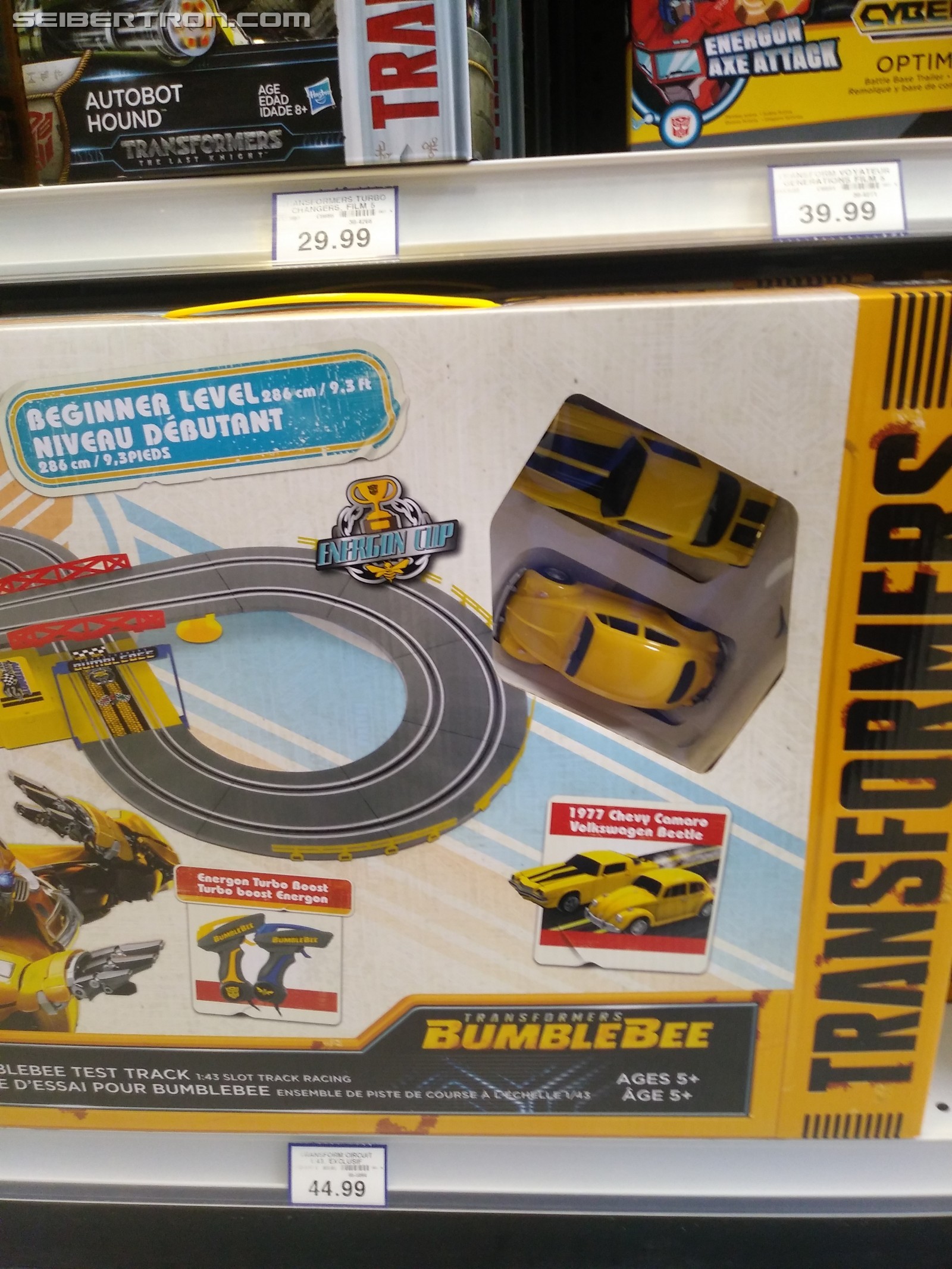 Transformers News: New Bumblebee Movie Toy RC Slot Track Set Found at Retail