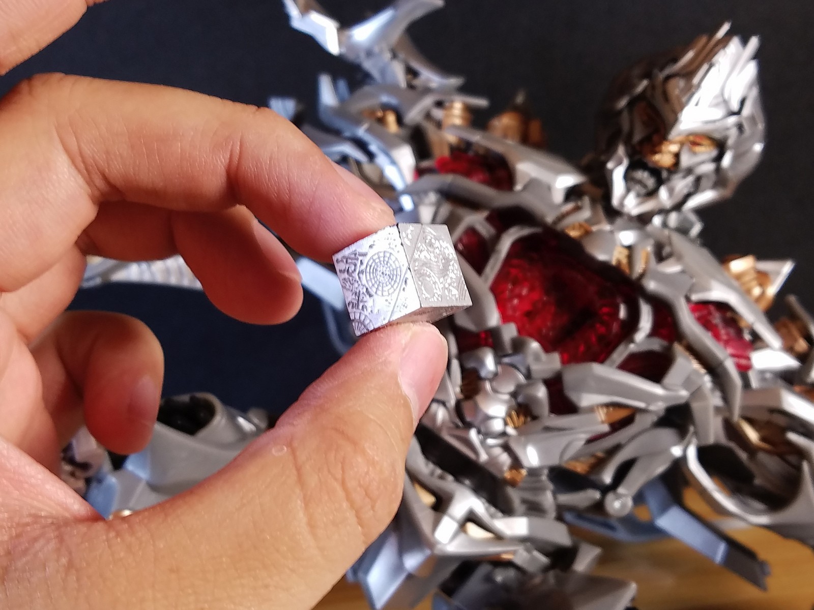 Transformers News: More In Hand Images of Movie Masterpiece Megatron MPM-08 Transformers News: More In Hand Images of Movie Masterpiece Megatron MPM-08