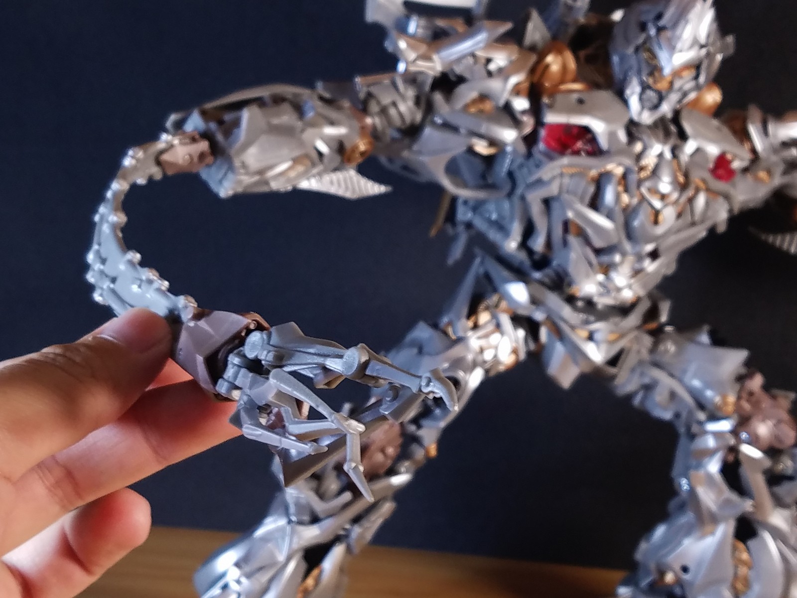 Transformers News: More In Hand Images of Movie Masterpiece Megatron MPM-08 Transformers News: More In Hand Images of Movie Masterpiece Megatron MPM-08
